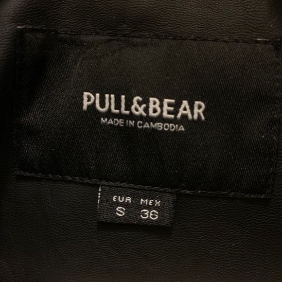 Pull&bear Leather Jacket - Picture 2 of 2